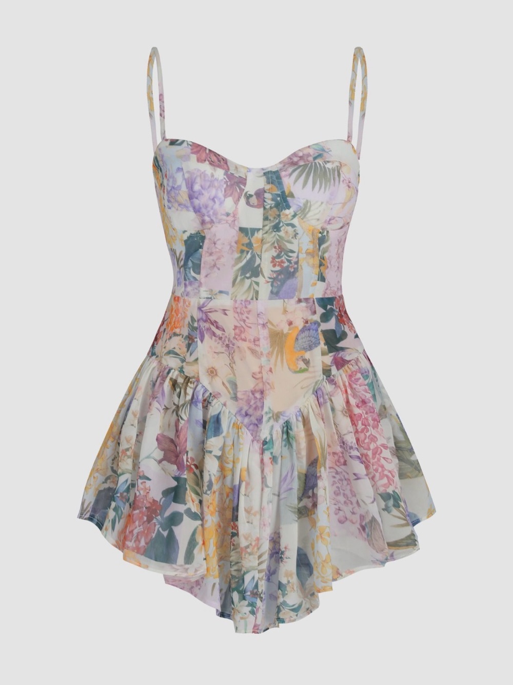 Cider Floral Printed Cami Dress Size XL